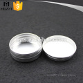 40ml / 80ml Kosmetiksilber-Aluminium-Cremetopf mit Deckel